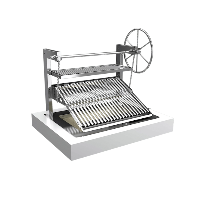 KOPA P120D Argentijnse Grill Inbouw Houtskool