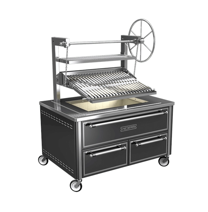 KOPA DP140S Argentijnse Grill Vrijstaand Houtskool