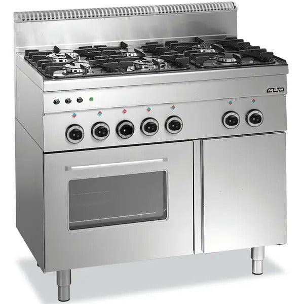 MBM Minima 600 G6SFA6 Gasfornuis met Oven