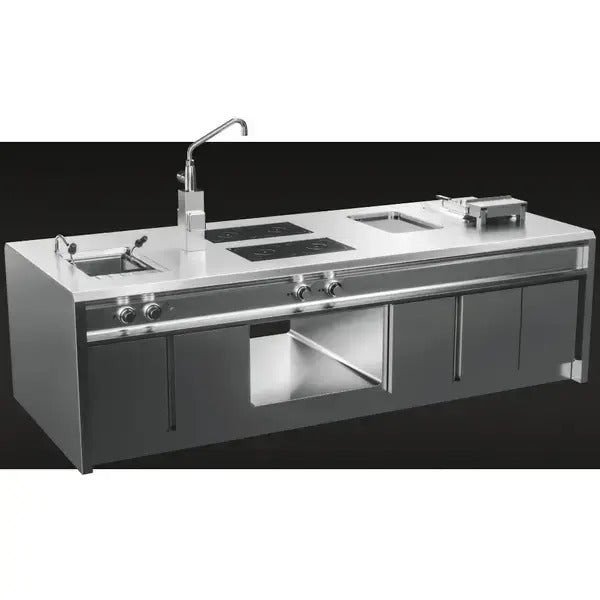 MBM Drop-In DR-FTBE77LC Elektrische Bakplaat Glad